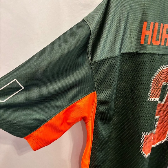 Starter University of Miami UM Miami Hurricanes #3 Football Jersey Size Large - Picture 10 of 16